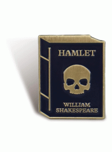 Метална значка - Шекспир, Хамлет